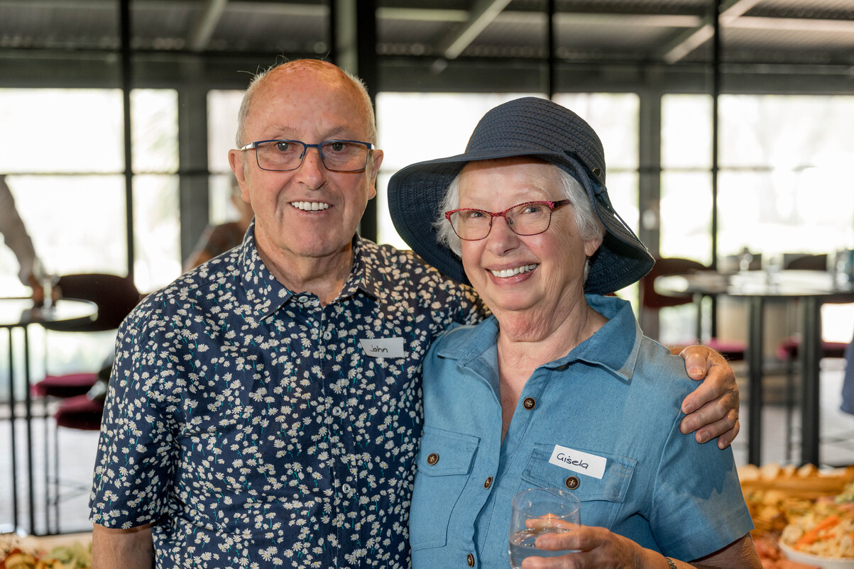 Barossa Village residents John and Gisela Irlam