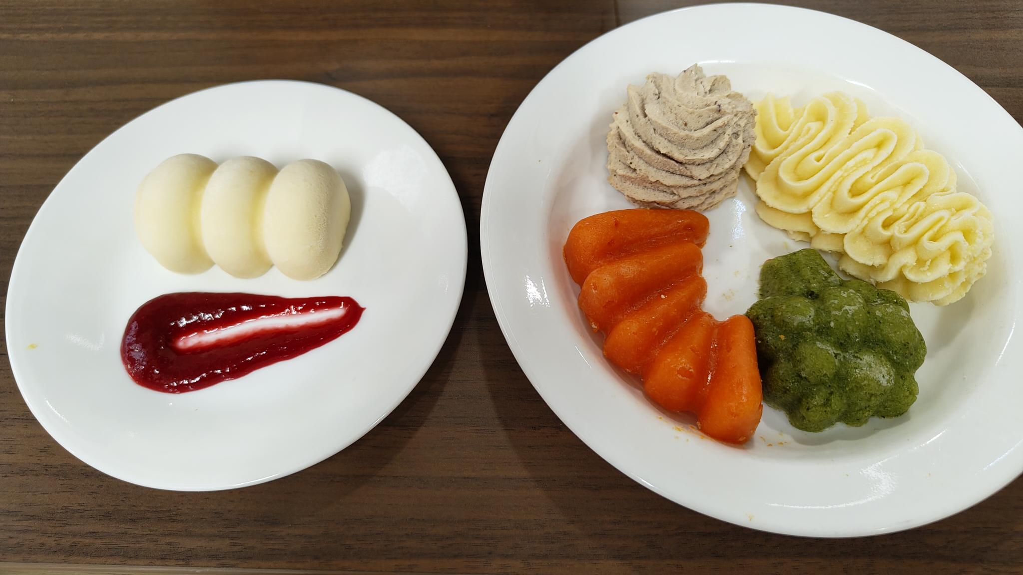 Texture modified main and desserts have been received well by residents.