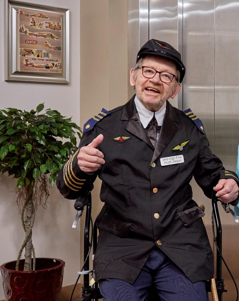 Cadorna House resident Robert “Bob” Oswald