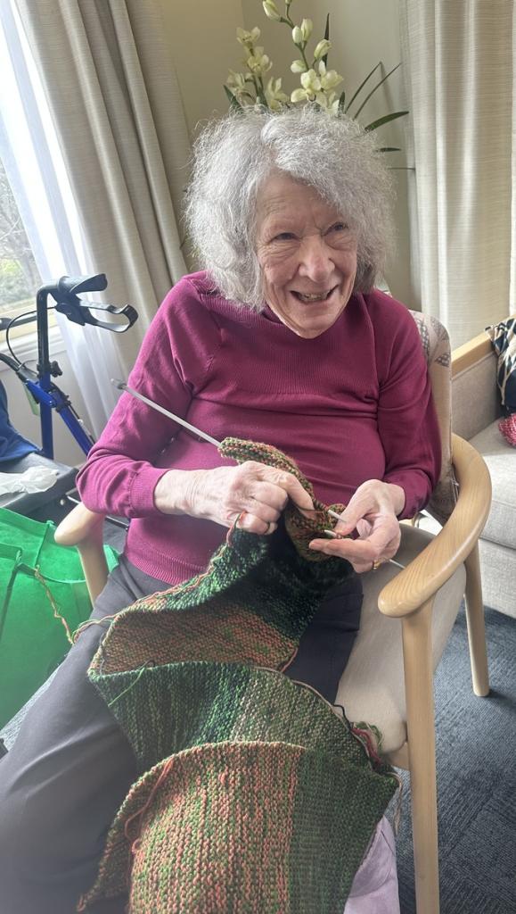 Calvary Haydon resident Judith Paterson